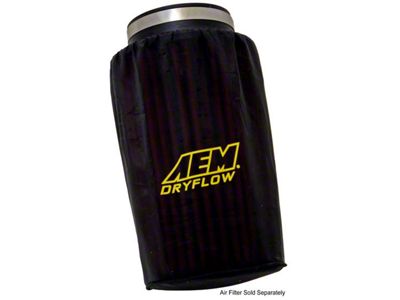 AEM Induction DryFlow Air Filter Wrap; 6-Inch x 5.25-Inch x 9-Inch