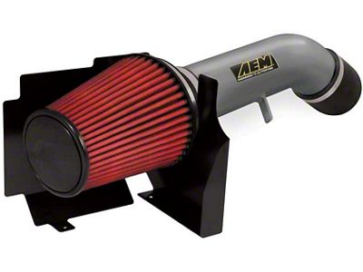 AEM Induction Brute Force Cold Air Intake; Gunmetal Gray (03-06 6.0L Silverado 1500 SS)