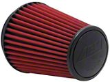AEM Induction DryFlow Air Filter; 6-Inch Inlet / 8.125-Inch Length (Universal; Some Adaptation May Be Required)