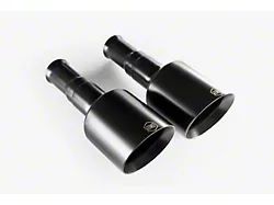 Aero Exhaust Direct-Fit Exhaust Tips; Black (19-24 5.7L RAM 1500 w/ Factory Dual Exhaust)