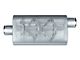 Street Series Street Flow 5 Chamber Aluminized Center/Offset Muffler; 3-Inch Inlet/3-Inch Outlet (Universal; Some Adaptation May Be Required)
