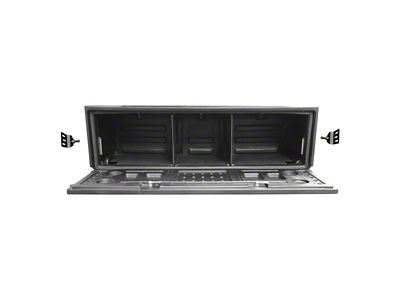 AeroBox Premium Standard AeroDynamic Rear Mount Truck Cargo Box (Universal; Some Adaptation May Be Required)