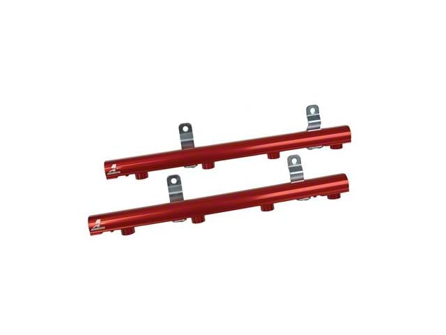 Aeromotive High Flow Fuel Rail Kit; Red (97-05 5.4L F-150, Excluding Supercharged)