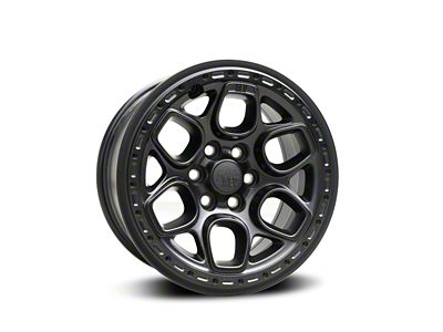 AEV Crestone DualSport Matte Black 6-Lug Wheel; 17x8; 25mm Offset (15-22 Canyon)