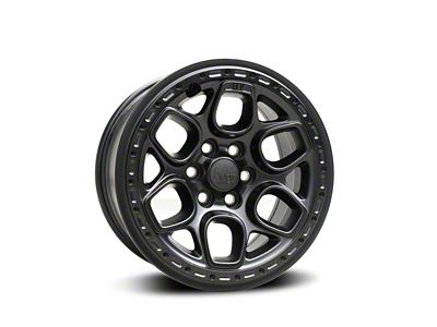 AEV Crestone DualSport Matte Black 6-Lug Wheel; 17x8; 25mm Offset (15-22 Colorado)