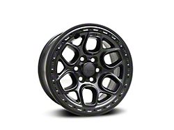 AEV Crestone DualSport Satin Black 6-Lug Wheel; 17x8; 25mm Offset (15-22 Colorado)