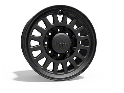AEV Salta HD Matte Black 8-Lug Wheel; 17x8.5; 27m Offset (06-08 RAM 1500 Mega Cab)
