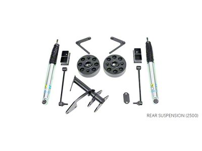 AEV 3-Inch DualSport RT Suspension Lift System with 1-Inch Front Axle Relocation Kit (19-25 6.7L RAM 3500 w/ Air Ride)