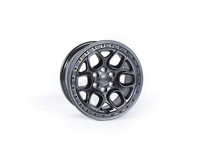 AEV Crestone DualSport Onyx 6-Lug Wheel; 17x8; 5mm Offset (24-25 Ranger)