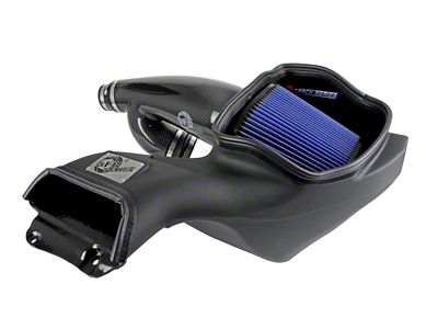 AFE Track Series Cold Air Intake with Pro 5R Oiled Filter; Carbon Fiber (18-20 2.7L EcoBoost F-150)