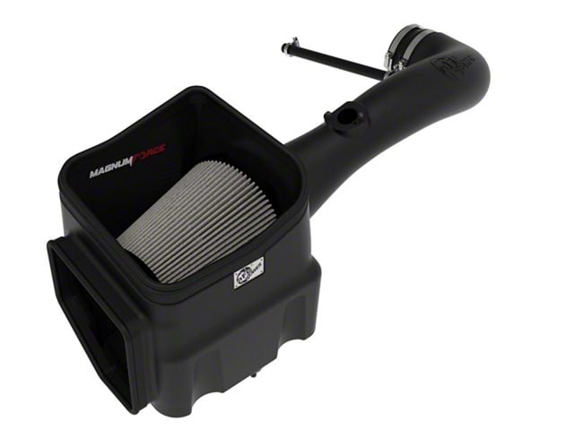 AFE Magnum FORCE Stage-2 Cold Air Intake with Pro DRY S Filter; Black (09-13 4.8L Sierra 1500)
