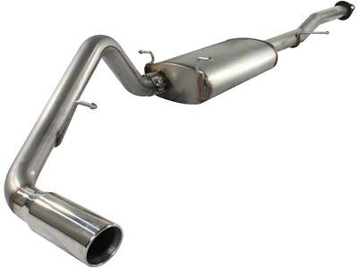 AFE MACH Force-XP 3-Inch Single Exhaust System with Polished Tip; Side Exit (07-08 4.8L Tahoe)