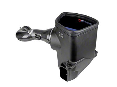 AFE Track Series Cold Air Intake with Pro DRY S Filter; Carbon Fiber (19-24 5.3L Sierra 1500)