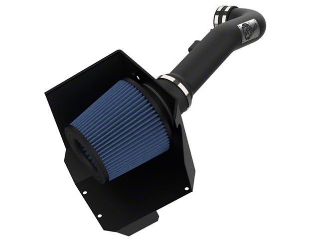 AFE Magnum FORCE Stage-2 Cold Air Intake with Pro 5R Oiled Filter; Black (09-13 5.3L Silverado 1500)