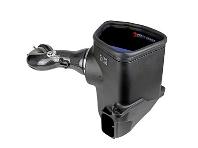 AFE Track Series Cold Air Intake with Pro DRY S Filter; Carbon Fiber (19-24 5.3L Silverado 1500)