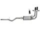AFE Rebel Series 3 to 2.50-Inch Dual Exhaust System with Black Tips; Middle Side Exit (14-18 5.3L Silverado 1500)