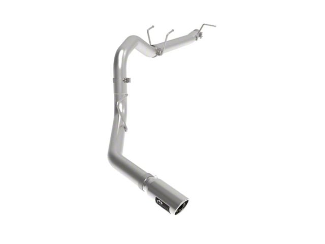 AFE Apollo GT Series Single Axle-Back Exhaust System with Polished Tip; Side Exit (17-22 6.2L F-350 Super Duty)