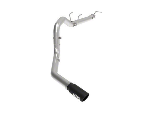 AFE Apollo GT Series Single Axle-Back Exhaust System with Black Tip; Side Exit (17-22 6.2L F-350 Super Duty)