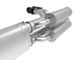 AFE Rebel Series 3-Inch Dual Exhaust System with Black Tips; Middle Side Exit (17-22 6.2L F-350 Super Duty)