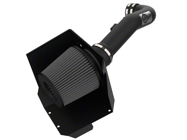 AFE Magnum FORCE Stage-2 Cold Air Intake with Pro DRY S Filter; Black (09-13 6.2L Sierra 1500)