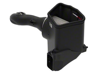 AFE Magnum FORCE Stage-2 Cold Air Intake with Pro DRY S Filter; Black (19-24 6.2L Silverado 1500)