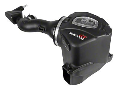 AFE Momentum GT Cold Air Intake with Pro DRY S Filter; Black (19-25 6.2L Silverado 1500)