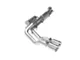 AFE Rebel Series 3-Inch Dual Exhaust System with Polished Tips; Middle Side Exit (17-22 6.2L F-250 Super Duty)