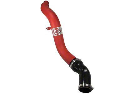 AFE BladeRunner Hot Side Intercooler Tube; Red (14-15 3.0L EcoDiesel RAM 1500)