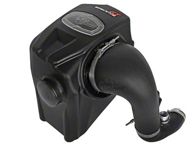 AFE Momentum GT Cold Air Intake with Pro DRY S Filter; Black (16-22 2.8L Duramax Canyon)