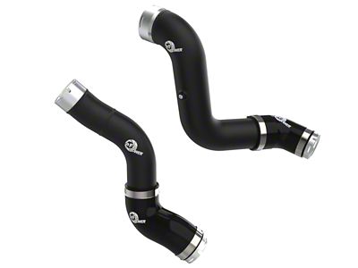 AFE BladeRunner 2.50-Inch and 3-Inch Hot and Cold Charge Pipe Kit; Black (23-25 Colorado)