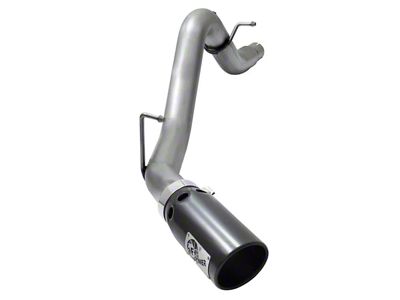 AFE Large Bore-HD 3.50-Inch DPF-Back Single Exhaust System with Black Tip; Side Exit (16-22 2.8L Duramax Colorado)