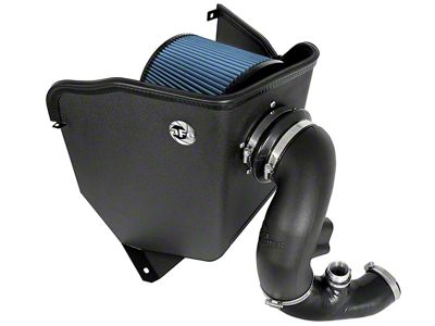 AFE Magnum FORCE Stage-2 Cold Air Intake with Pro 5R Oiled Filter; Black (16-22 2.8L Duramax Colorado)