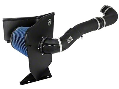 AFE Magnum FORCE Stage-2 Cold Air Intake with Pro 5R Oiled Filter; Black (17-22 3.6L Colorado)