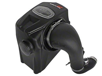 AFE Momentum GT Cold Air Intake with Pro 5R Oiled Filter; Black (16-22 2.8L Duramax Colorado)