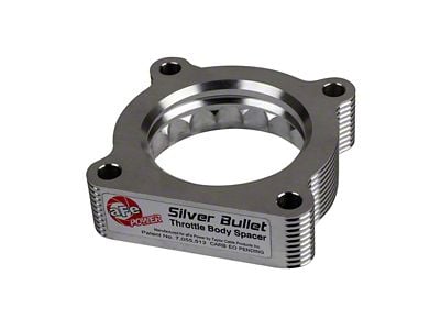 AFE Silver Bullet Throttle Body Spacer (07-11 3.7L Dakota)