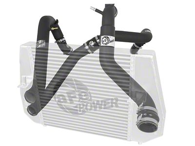 AFE BladeRunner Hot and Cold Charge Pipe Kit; Black (11-14 3.5L EcoBoost F-150)