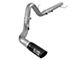 AFE Large Bore-HD 4-Inch DPF-Back Single Exhaust System with Black Tip; Side Exit (18-20 3.0L Powerstroke F-150)