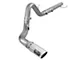 AFE Large Bore-HD 4-Inch DPF-Back Single Exhaust System with Polished Tip; Side Exit (18-20 3.0L Powerstroke F-150)