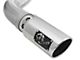AFE Large Bore-HD 4-Inch DPF-Back Single Exhaust System with Polished Tip; Side Exit (18-20 3.0L Powerstroke F-150)