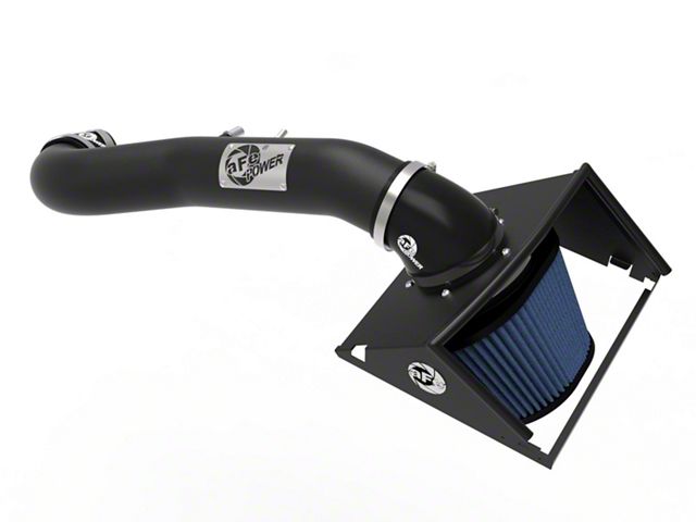 AFE Magnum FORCE Stage-2 Cold Air Intake with Pro 5R Oiled Filter; Black (15-20 5.0L F-150)