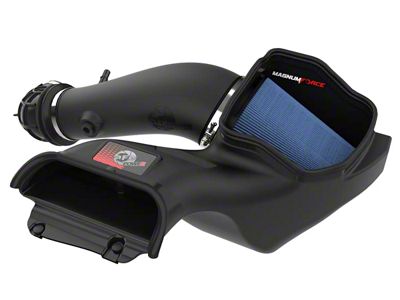 AFE Magnum FORCE Stage-2 Cold Air Intake with Pro 5R Oiled Filter; Black (23-24 F-150 Raptor R)