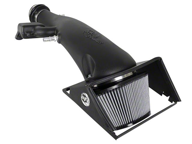 AFE Magnum FORCE Stage-2 Cold Air Intake with Pro DRY S Filter; Black (18-20 3.3L F-150)