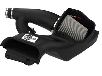 AFE Magnum FORCE Stage-2 Cold Air Intake with Pro DRY S Filter; Black (21-23 3.5L EcoBoost F-150)