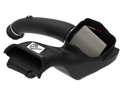 AFE Magnum FORCE Stage-2 Cold Air Intake with Pro DRY S Filter; Black (21-25 5.0L F-150)