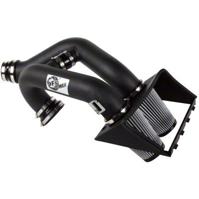 AFE Magnum FORCE Stage-2 Cold Air Intake with Pro DRY S Filter; Black (2011 3.5L EcoBoost F-150)