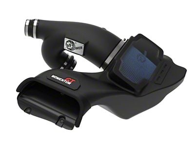 AFE Momentum GT Cold Air Intake with Pro 5R Oiled Filter; Black (21-23 3.5L EcoBoost F-150)