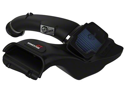 AFE Momentum GT Cold Air Intake with Pro 5R Oiled Filter; Black (21-25 5.0L F-150)