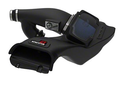 AFE Momentum GT Cold Air Intake with Pro 5R Oiled Filter; Black (21-23 3.5L PowerBoost F-150)