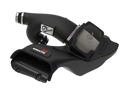 AFE Momentum GT Cold Air Intake with Pro DRY S Filter; Black (21-25 3.5L EcoBoost F-150)