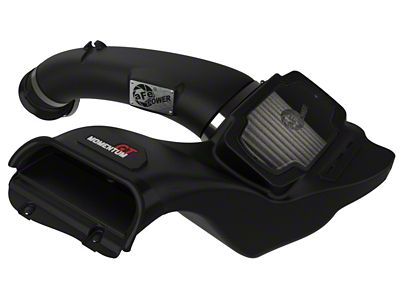 AFE Momentum GT Cold Air Intake with Pro DRY S Filter; Black (21-24 5.0L F-150)